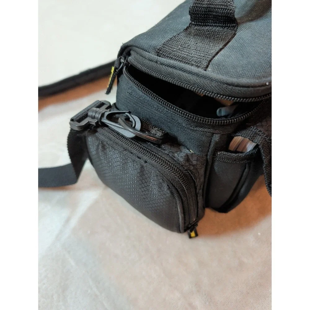 Nikon 1 J1 Mirrorless Digital Camera Kit White 10-30mm and 30-110mm Lenses Bag